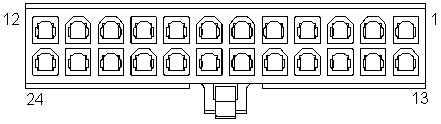 ATX12V 24-pin connector